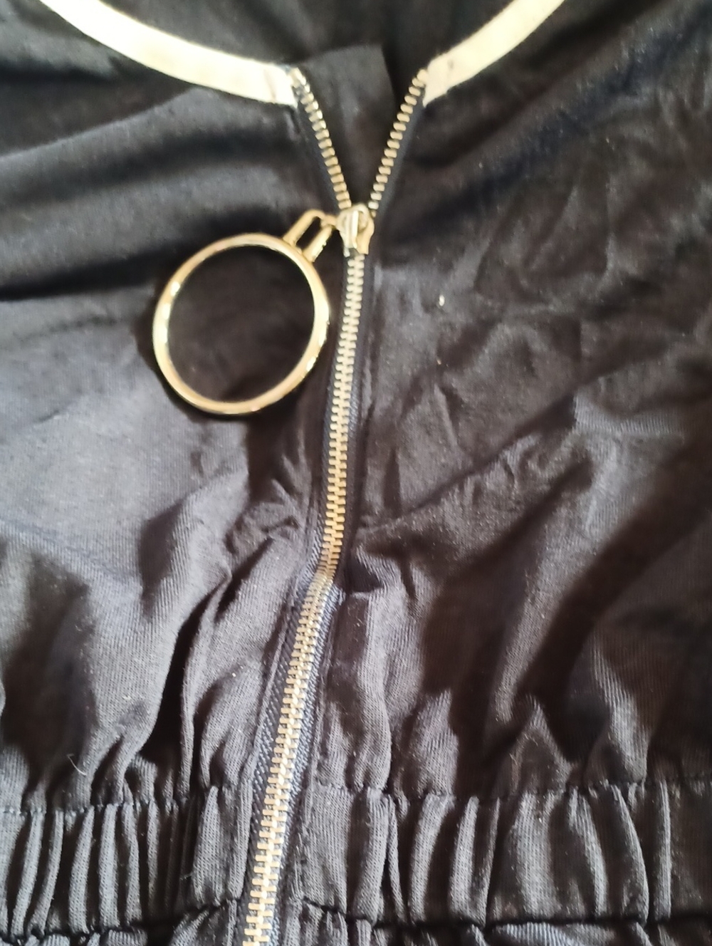 New Blue Zip Romper - Picture 3 of 3